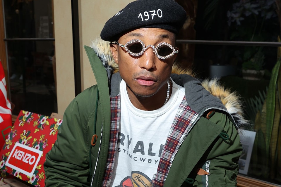 Pharrell had the biggest fashion week flex in custom Tiffany and Co