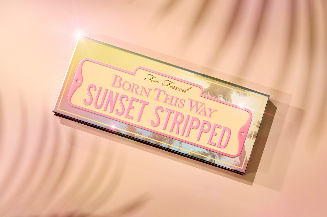too faced stripped sunset eyeshadow palette