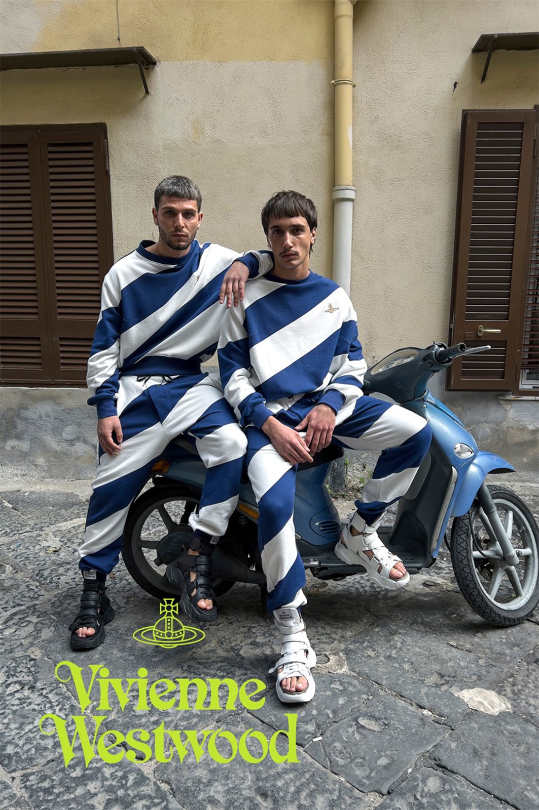 Vivienne Westwood Spring Summer Campaign Naples Juergen Teller Andreas Kronthaler Sailor Sweater Pants Gladiator Sandals