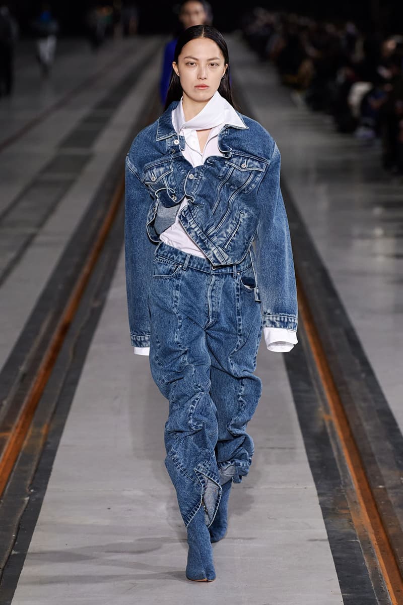 Y/Project Fall Winter Collection Glenn Martens Jean Paul Gaultier Runway Images