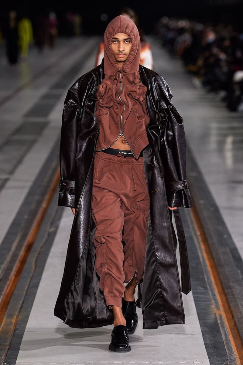 Y/Project Fall Winter Collection Glenn Martens Jean Paul Gaultier Runway Images