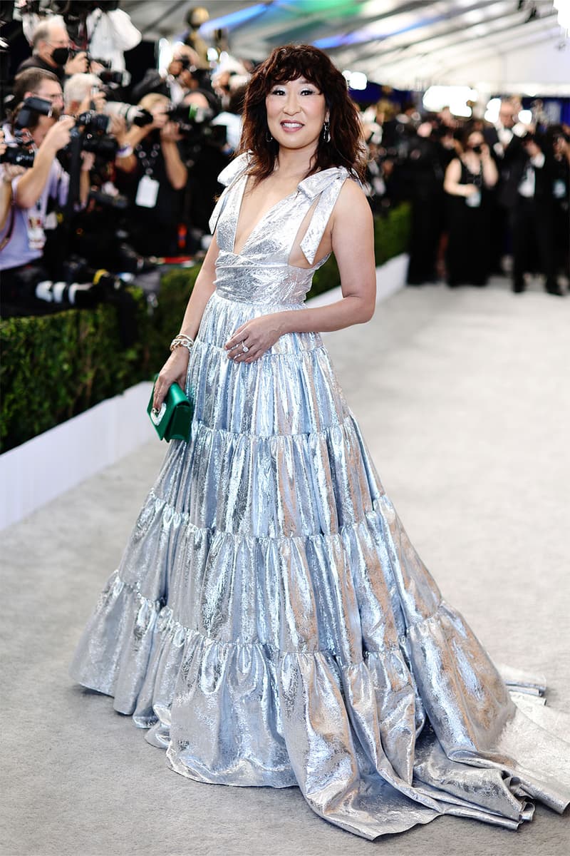 2022 28th SAG Awards Red Carpet Sandra Oh