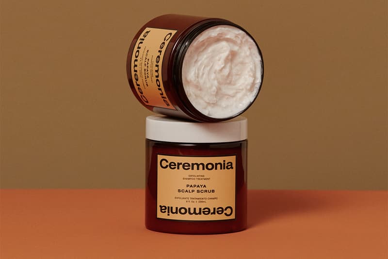 Ceremonia Papaya Scalp Scrub Haircare Product