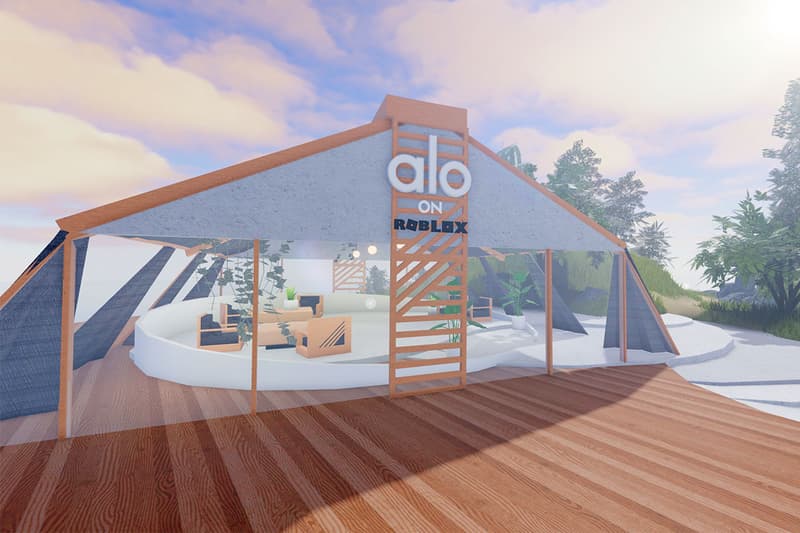 Alo Launches Wellness Fashion Metaverse Roblox Meditation Yoga Tent