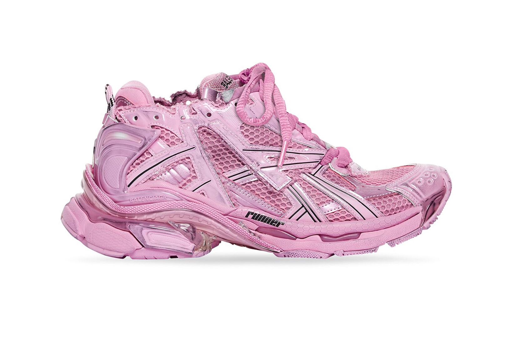 Balenciaga Valentine's Day 2022 Pink Runner Sneaker
