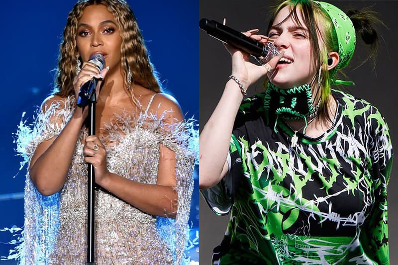 Billie eilish beyonce oscar nominations best original song king richard no time to die 