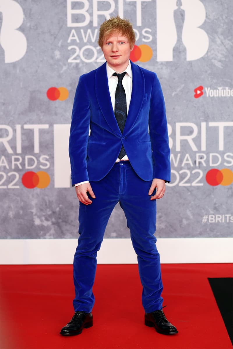 brit awards 2022 ed sheeran