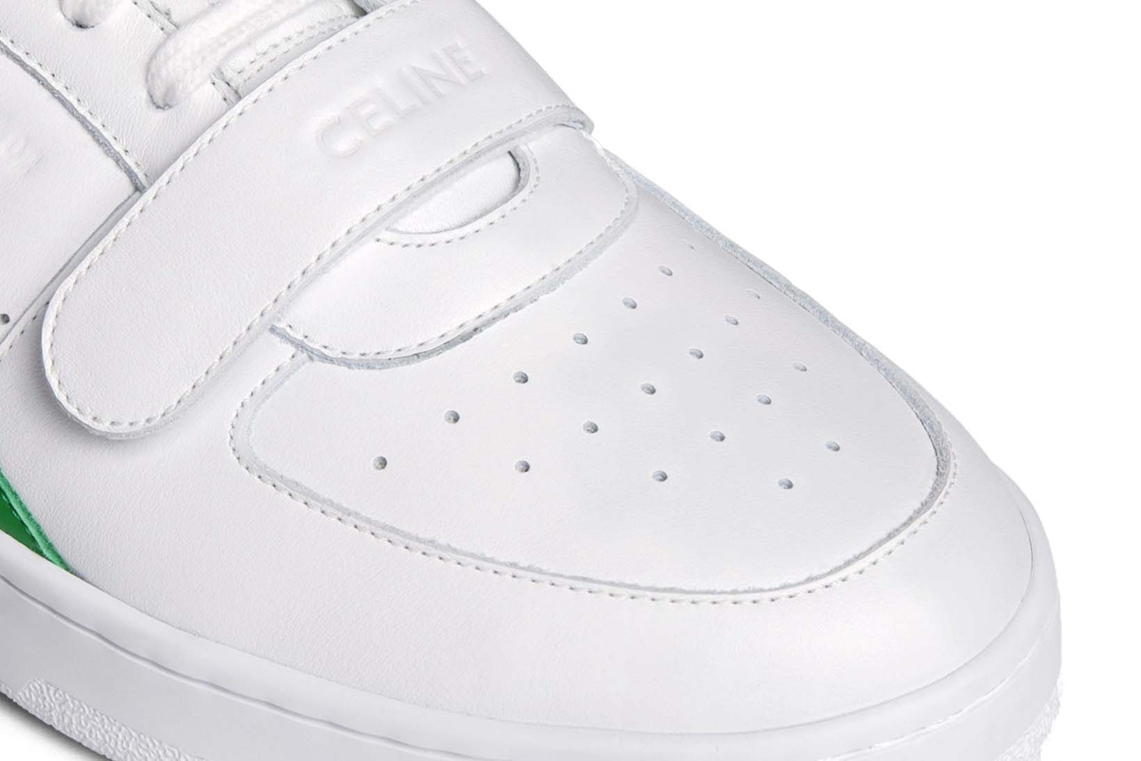 Celine CT-02 Mid Sneaker White Green Price Release Date