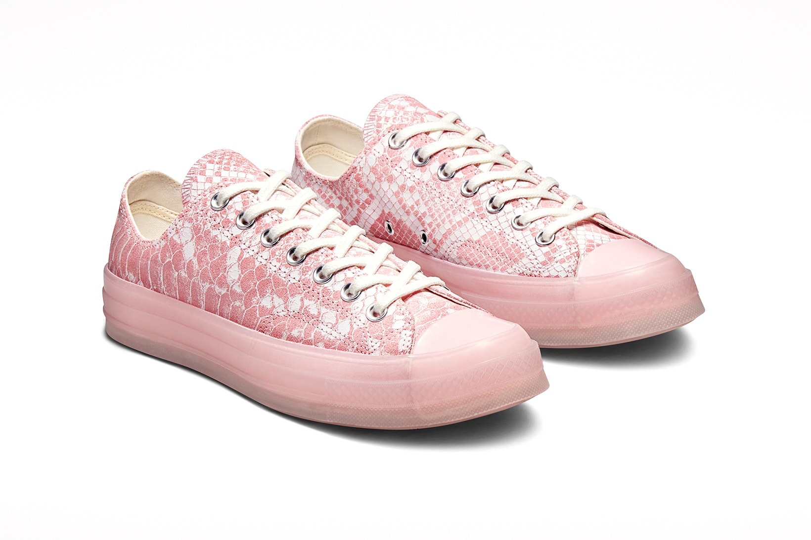 converse golf wang python chuck 70 low collaboration sneakers pink footwear kicks shoes