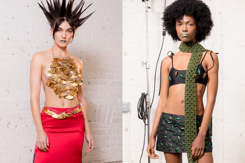 Dauphinette Uses Beetle Wings and Golden Leaves in FW22 Collection