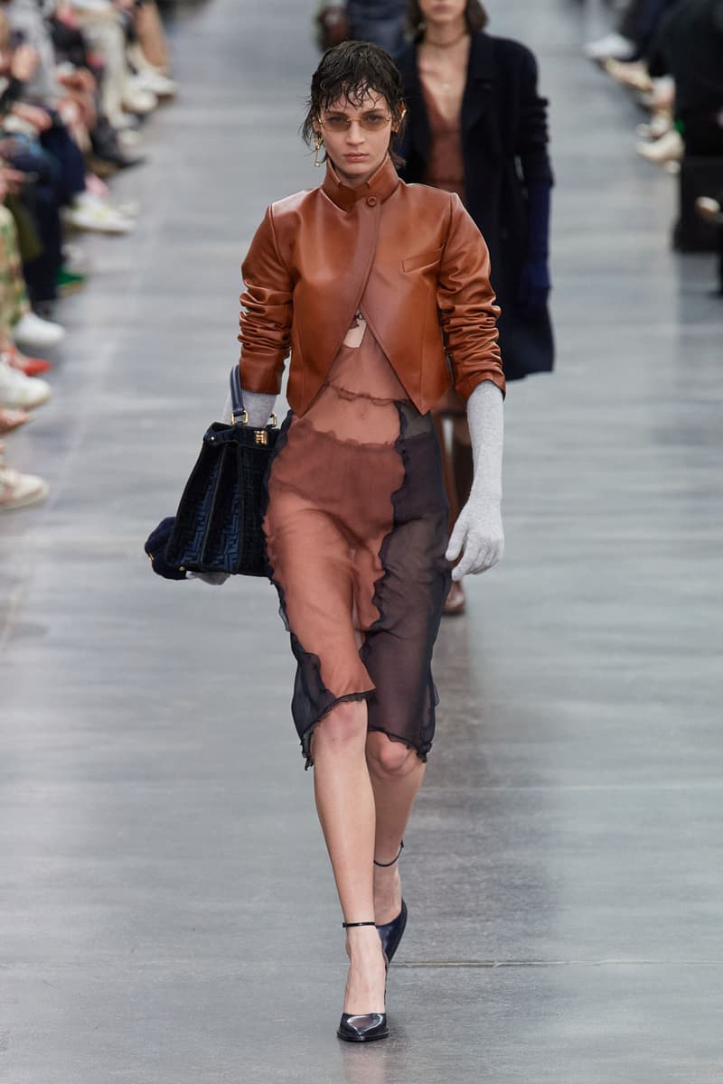 Fendi Fall Winter Collection Kim Jones Milan Fashion Week Runway Images