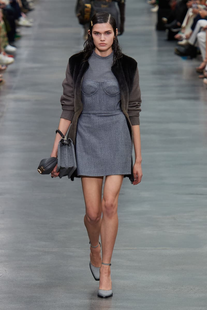 Fendi Fall Winter Collection Kim Jones Milan Fashion Week Runway Images