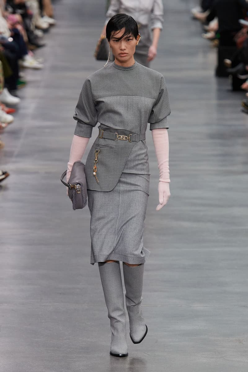 Fendi Fall Winter Collection Kim Jones Milan Fashion Week Runway Images