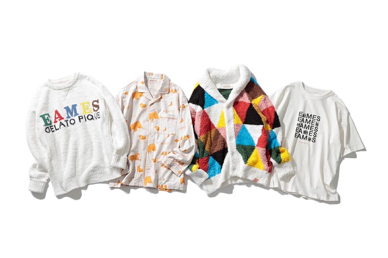 Japanese Label Gelato Pique Drops Cozy Loungewear Collection With Eames Office