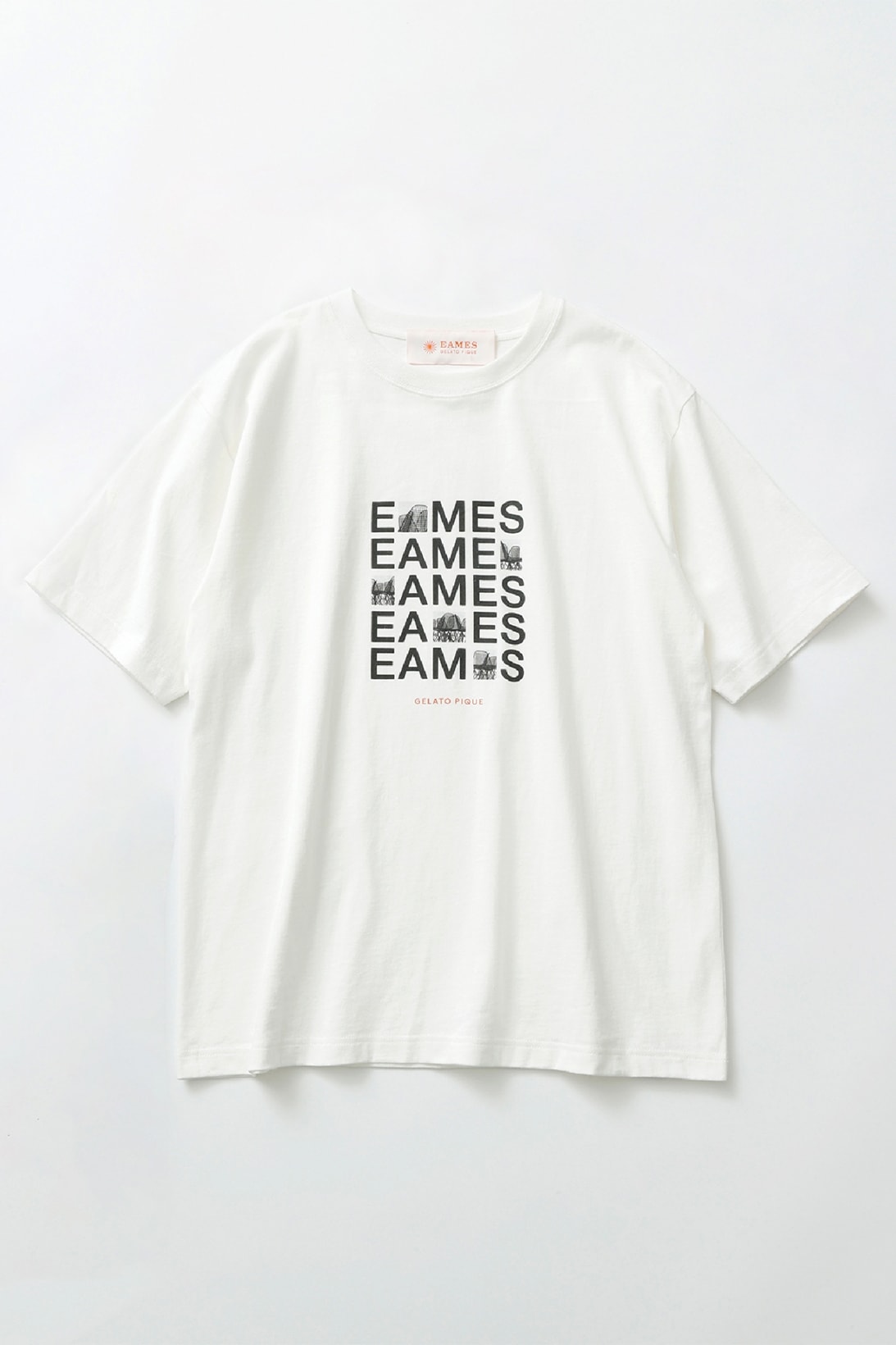 Gelato Pique Eames Home Collection Accessories Design T-shirt White