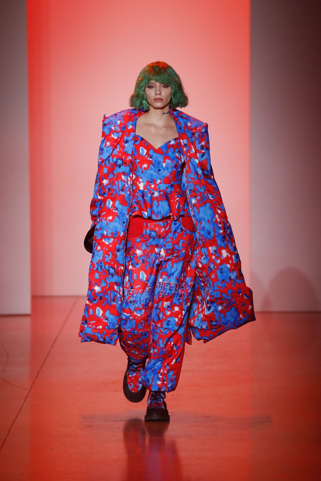 LG AI Tilda Co-Designs Greedilous Fall Winter Collection NYFW Technology Images 