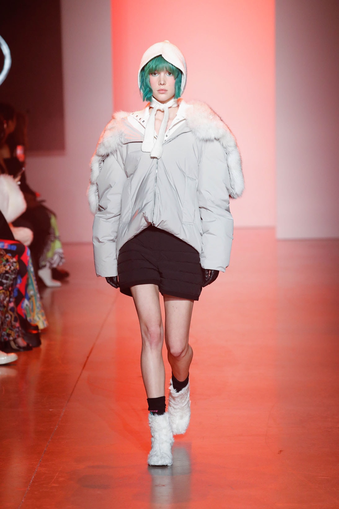 LG AI Tilda Co-Designs Greedilous Fall Winter Collection NYFW Technology Images 