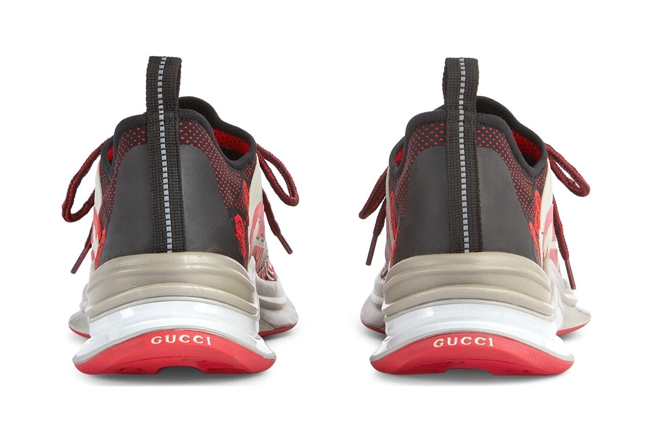 Gucci Run Sneaker Red Black Tan Price Release Date