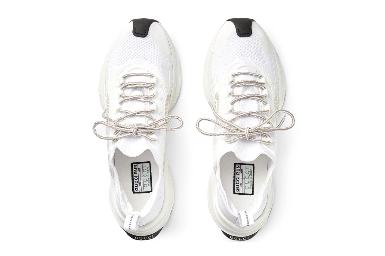 Gucci Run Sneaker White Gray Price Release Date