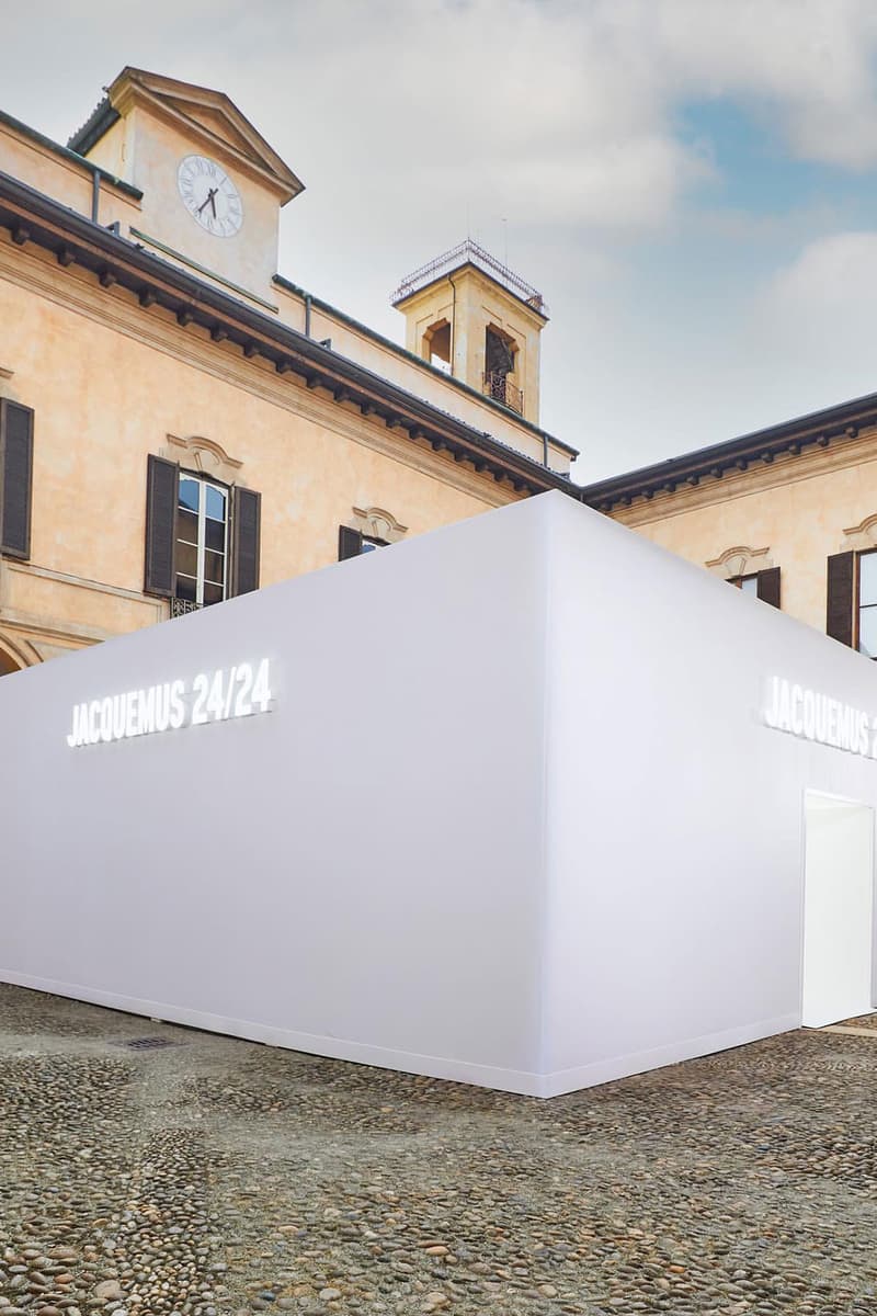 Jacquemus 24/24 Milan Pop-up All-White Boutique Location Address Dates Info