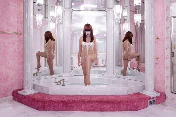 Prada's "Role Play" Exhibit Features Juno Calypso's Eerie Performance Piece About Femininity