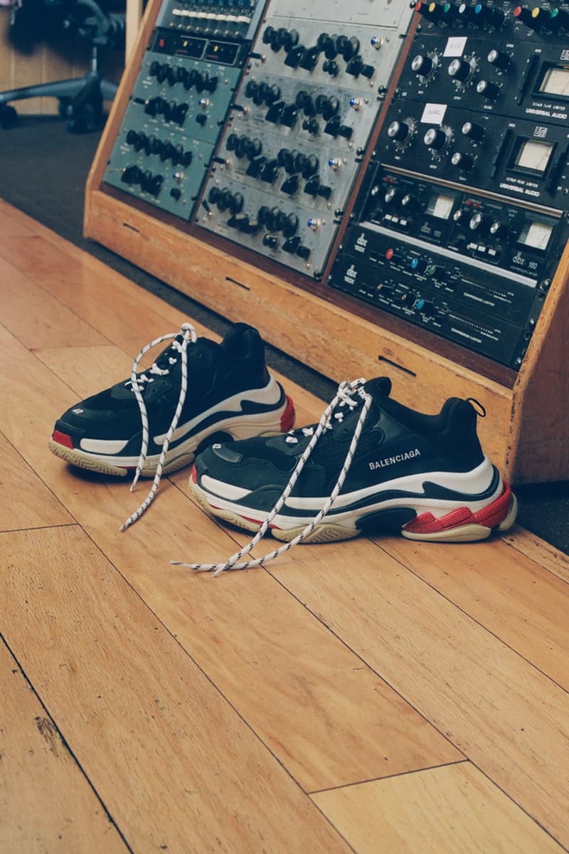 Justin Bieber Balenciaga Campaign Triple S Sneaker
