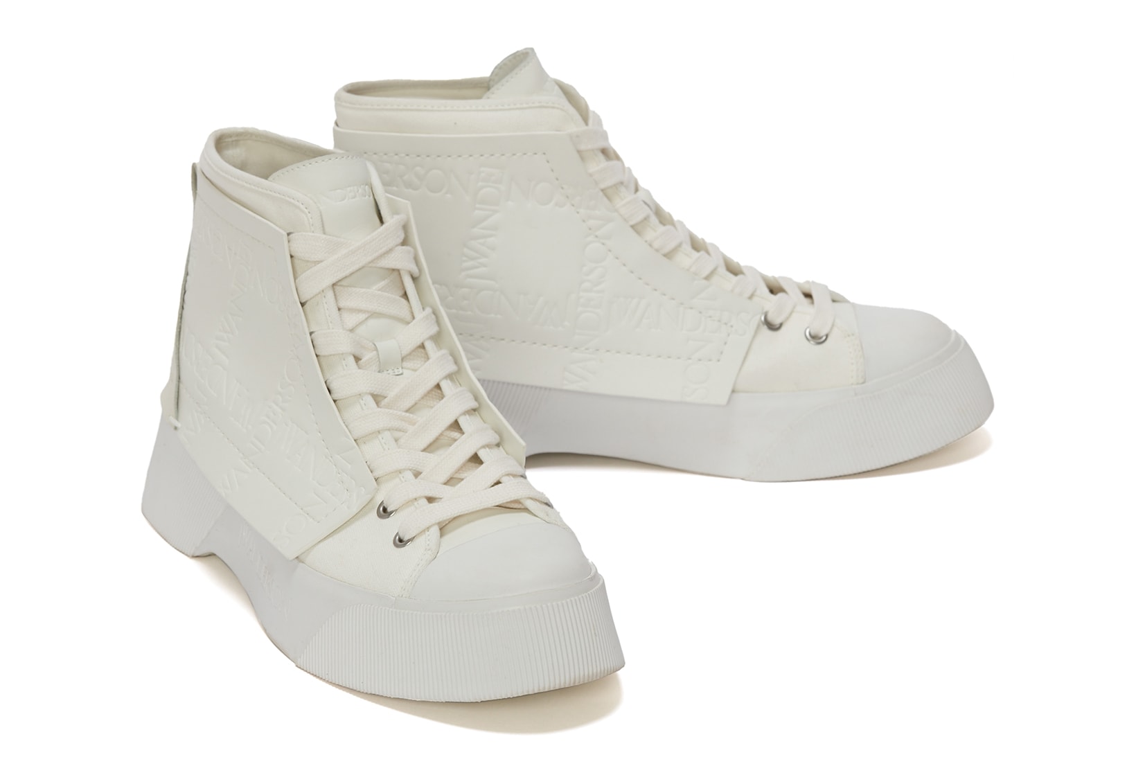 JW Anderson Sneaker Spring Summer Collection White Lateral