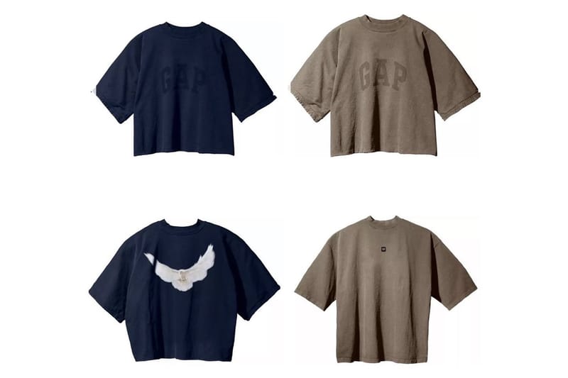 Yeezy Gap Logo 34 Sleeve Tee Shirt Engineered By Balenciaga Dark Green  Size M  eBay