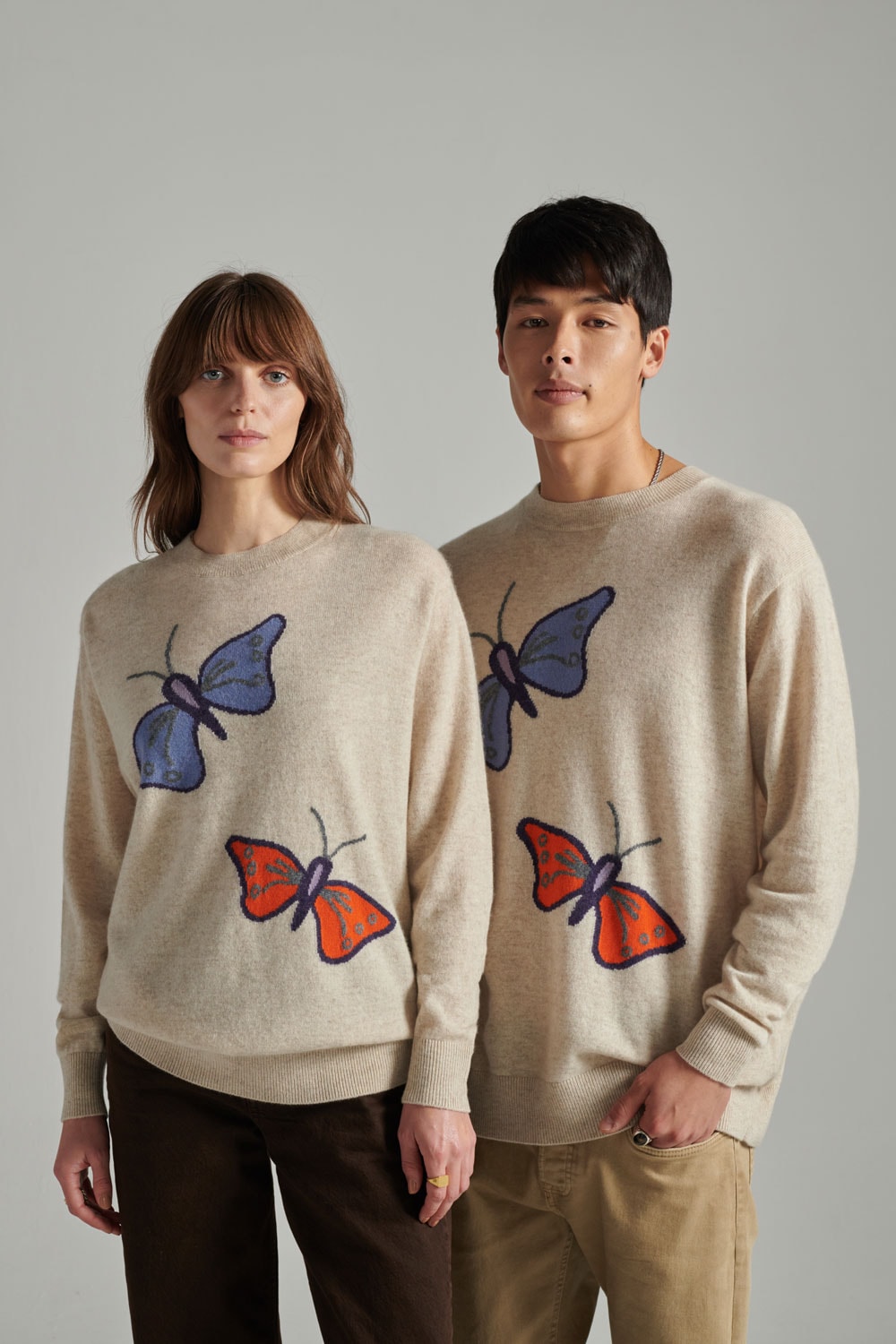 leret leret butterfly cashmere sweater