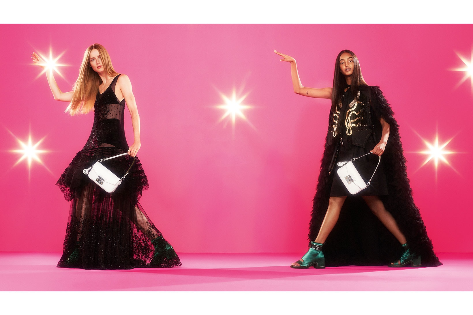 Louis Vuitton Spring/Summer 2022 Campaign David Sims Dress Handbags