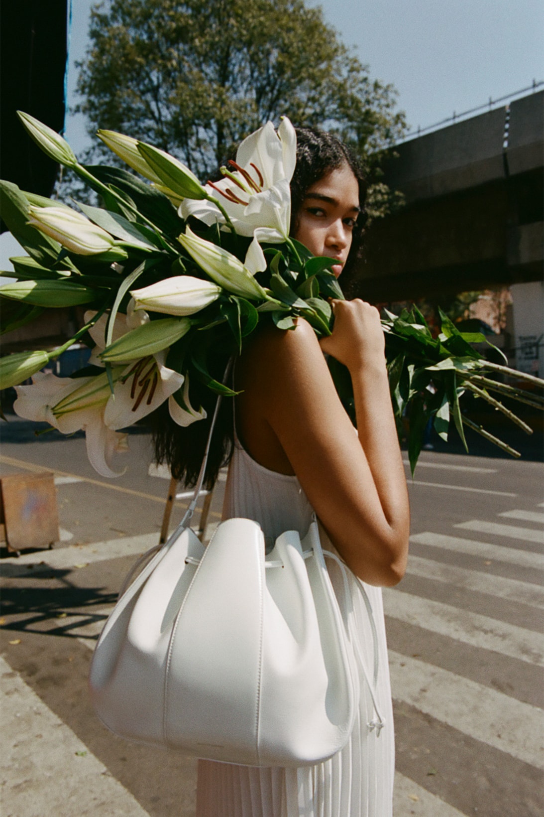Mansur Gavriel Lilium Bag Latest Handbags Lily Flower Inspired Bianca
