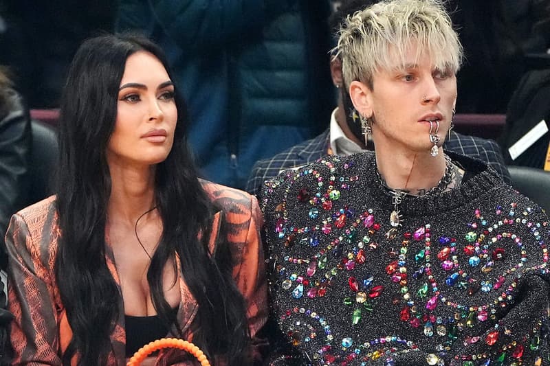 megan fox machine gun kelly mgk celebrity couple engaged wife nba all-star game 