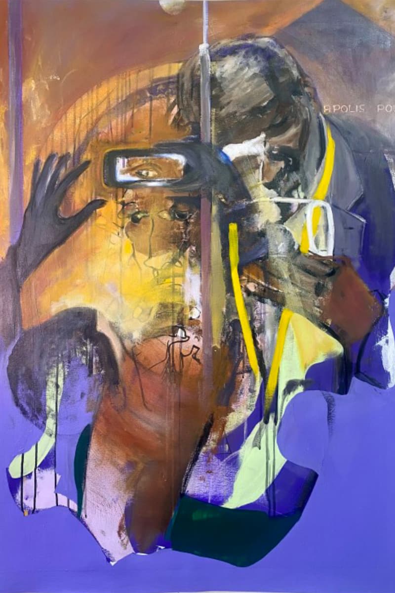 Mekia Machine New Artworks Now You See Exhibition The Witness Series Dead Lovers Derek Chauvin Paintings