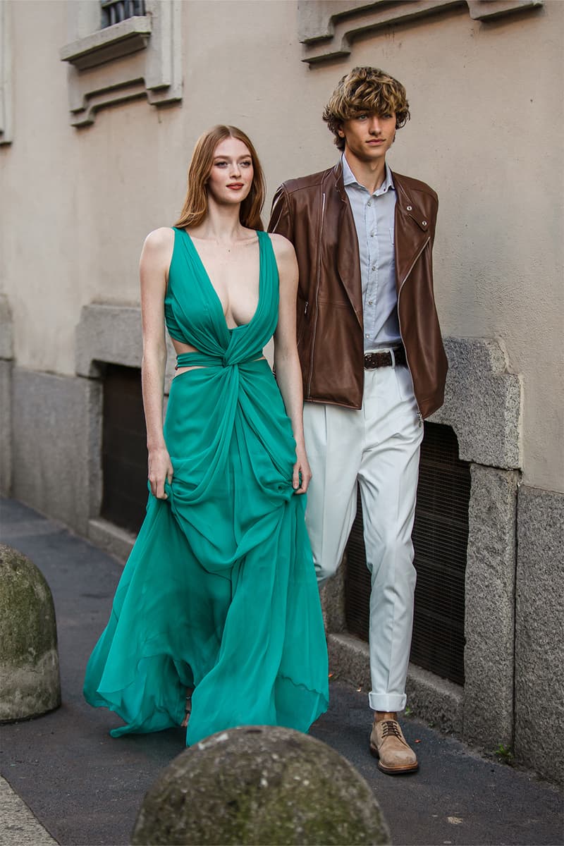 Milan Fashion Week Street Style Fall Winter Fendi Diesel Julia Fox