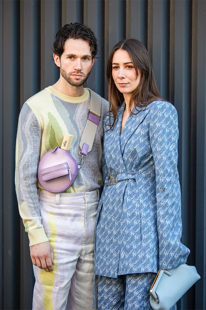 Milan Fashion Week Street Style Fall Winter Fendi Diesel Julia Fox