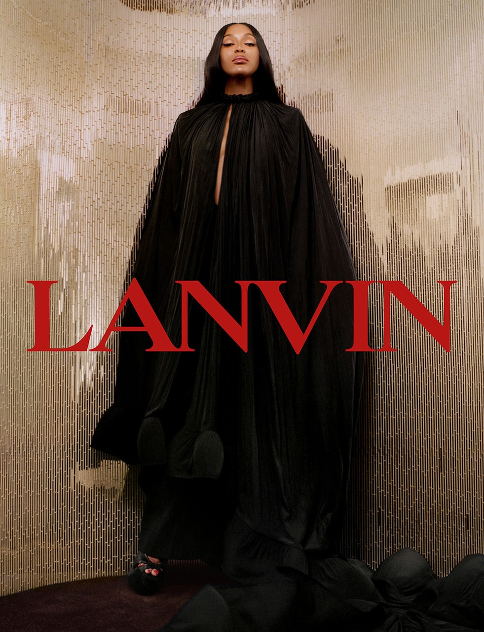 Naomi Campbell Lanvin Spring/Summer 2022