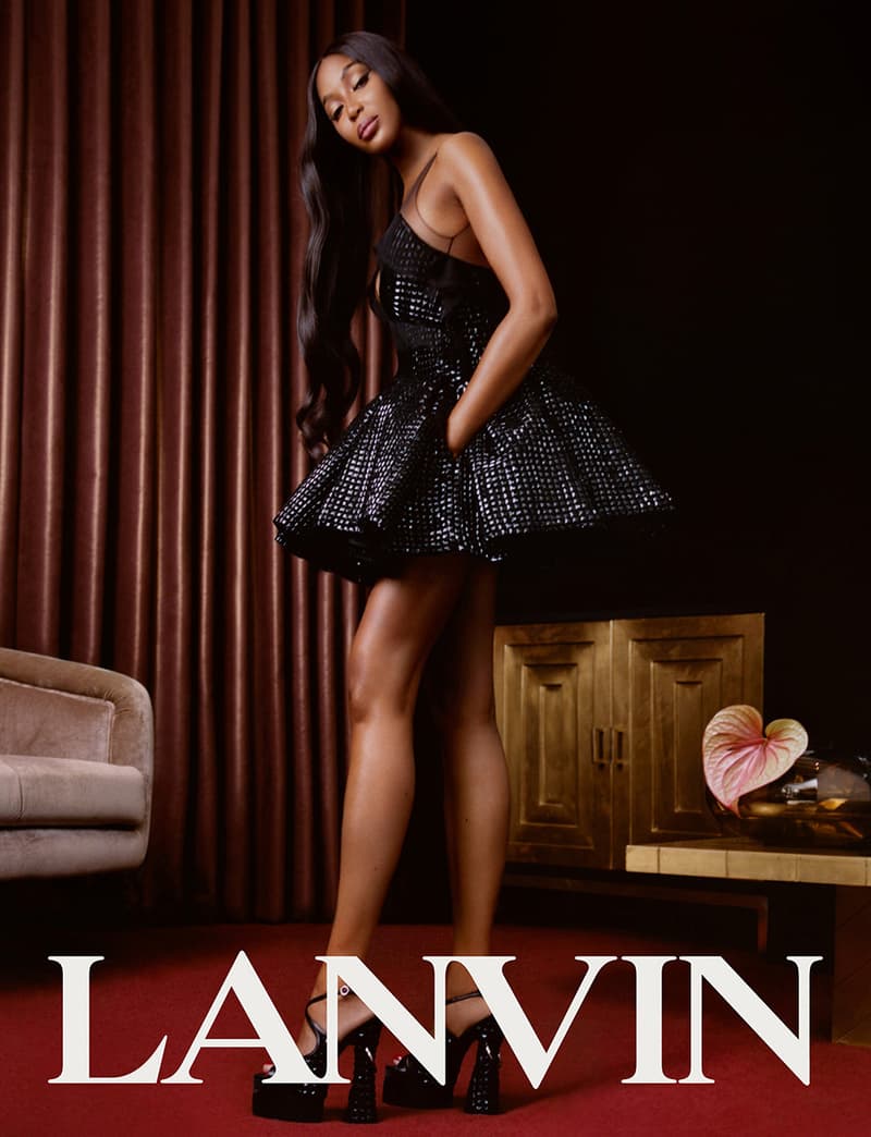 Naomi Campbell Lanvin Spring/Summer 2022
