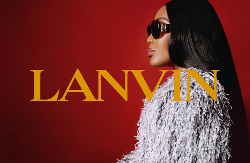 Naomi Campbell Lanvin Spring/Summer 2022