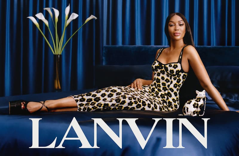 Naomi Campbell Lanvin Spring/Summer 2022