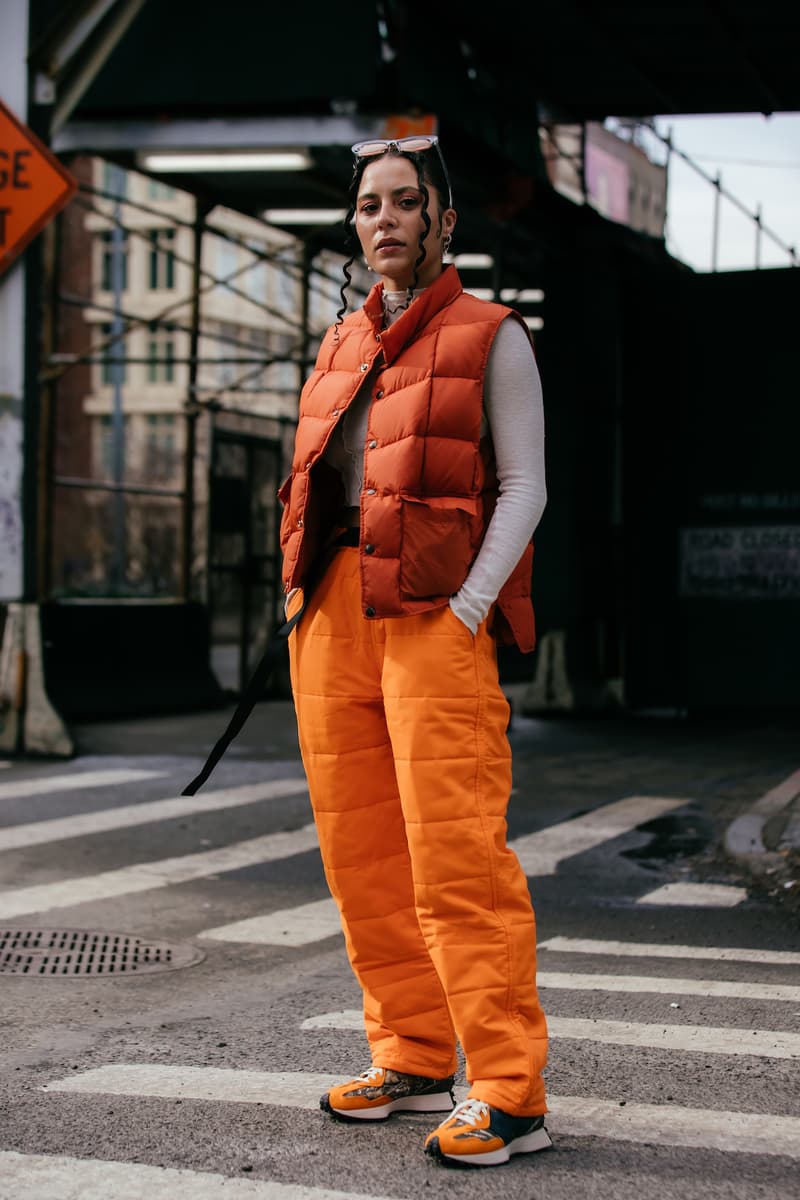 New York Fashion Week Fall Winter Street Style Sora Choi Rickey Thompson