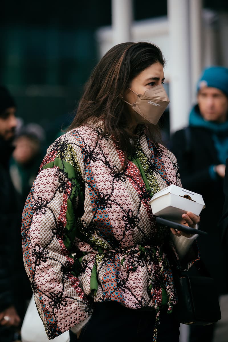 New York Fashion Week Fall Winter Street Style Sora Choi Rickey Thompson