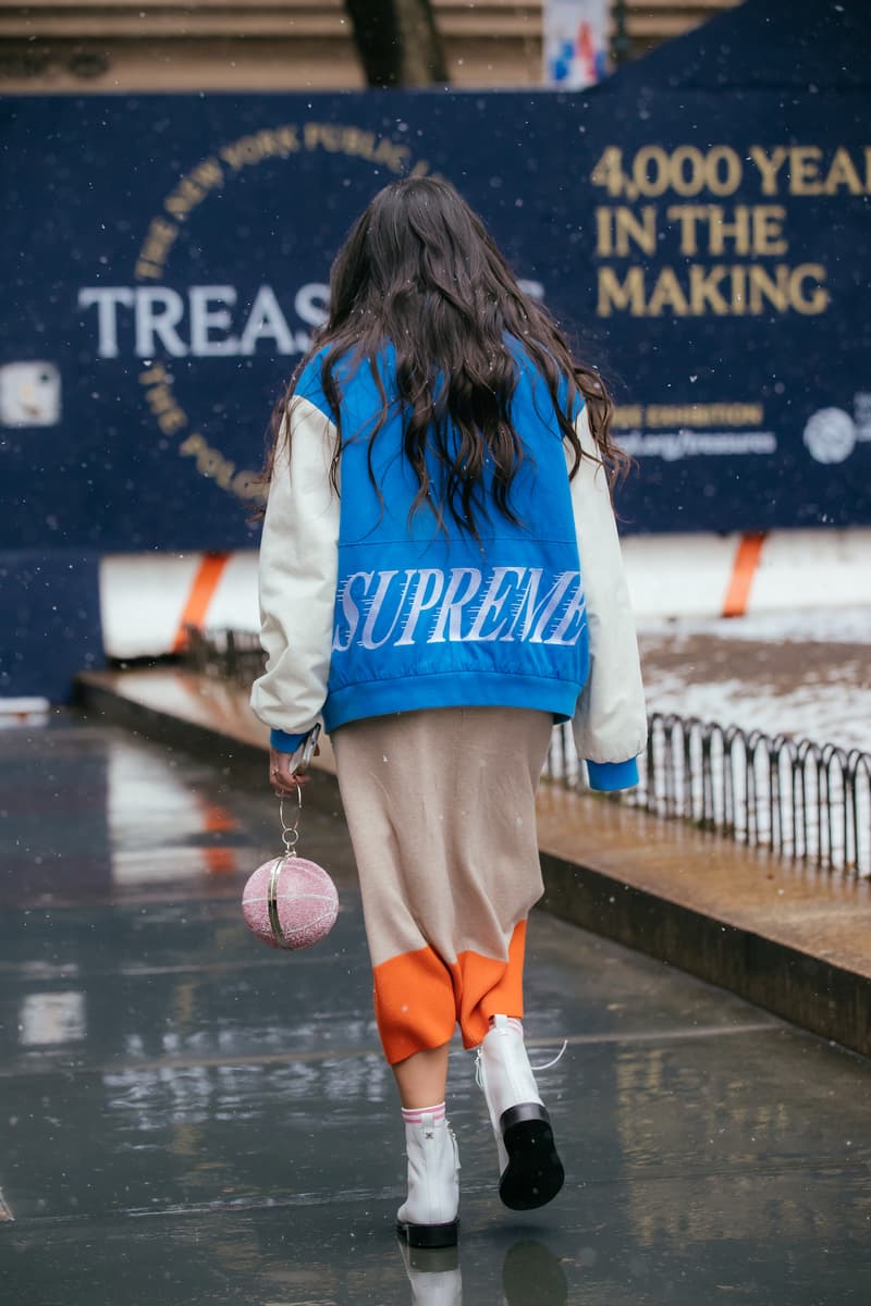 New York Fashion Week Fall Winter Street Style Sora Choi Rickey Thompson