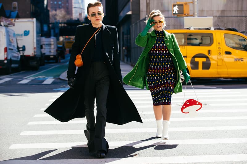 New York Fashion Week Fall Winter Street Style Sora Choi Rickey Thompson