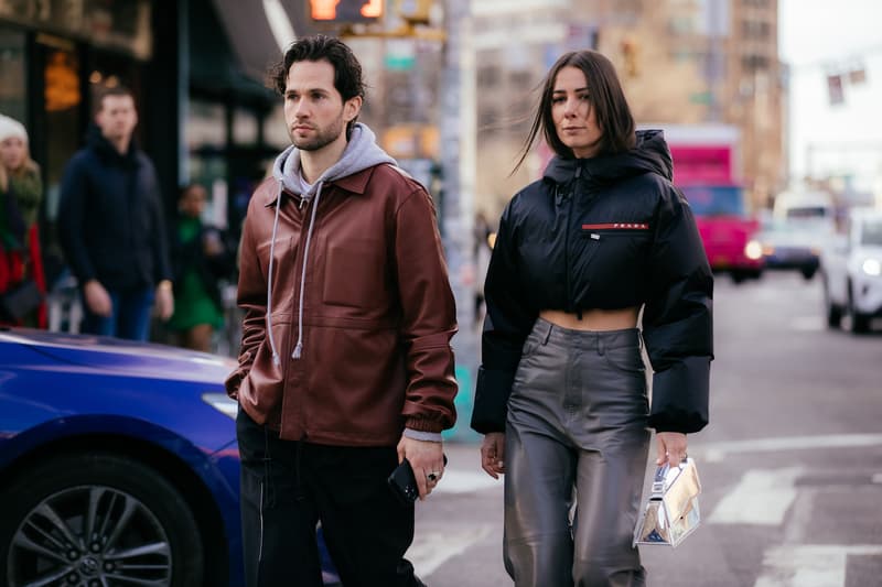 New York Fashion Week Fall Winter Street Style Sora Choi Rickey Thompson