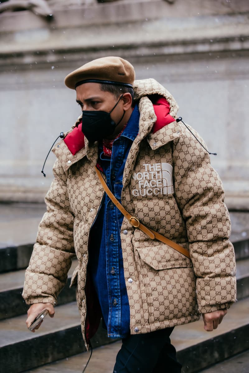 New York Fashion Week Fall Winter Street Style Sora Choi Rickey Thompson