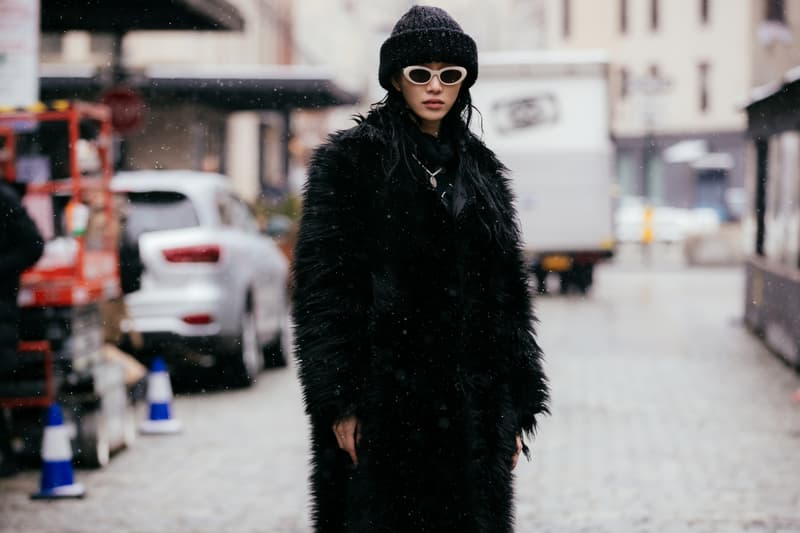 New York Fashion Week Fall Winter Street Style Sora Choi Rickey Thompson