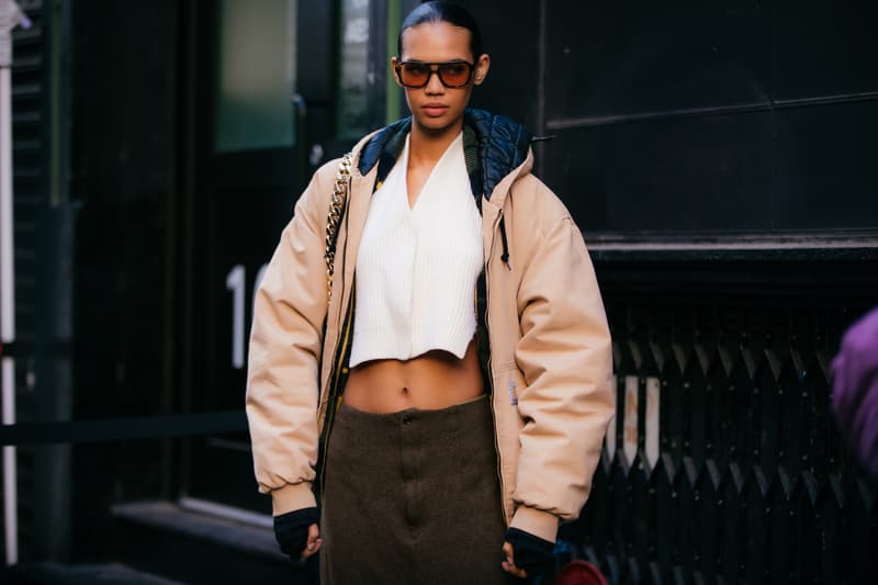 New York Fashion Week Fall Winter Street Style Sora Choi Rickey Thompson