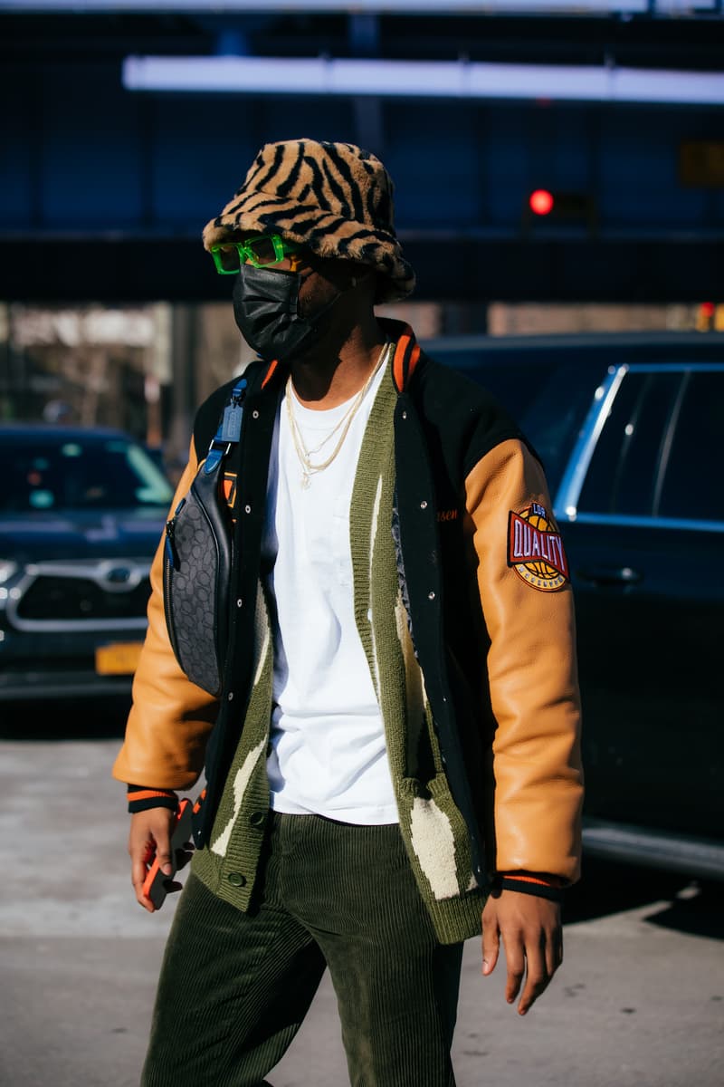 New York Fashion Week Fall Winter Street Style Sora Choi Rickey Thompson