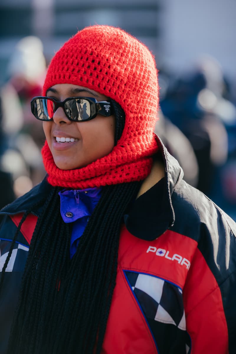 New York Fashion Week Fall Winter Street Style Sora Choi Rickey Thompson