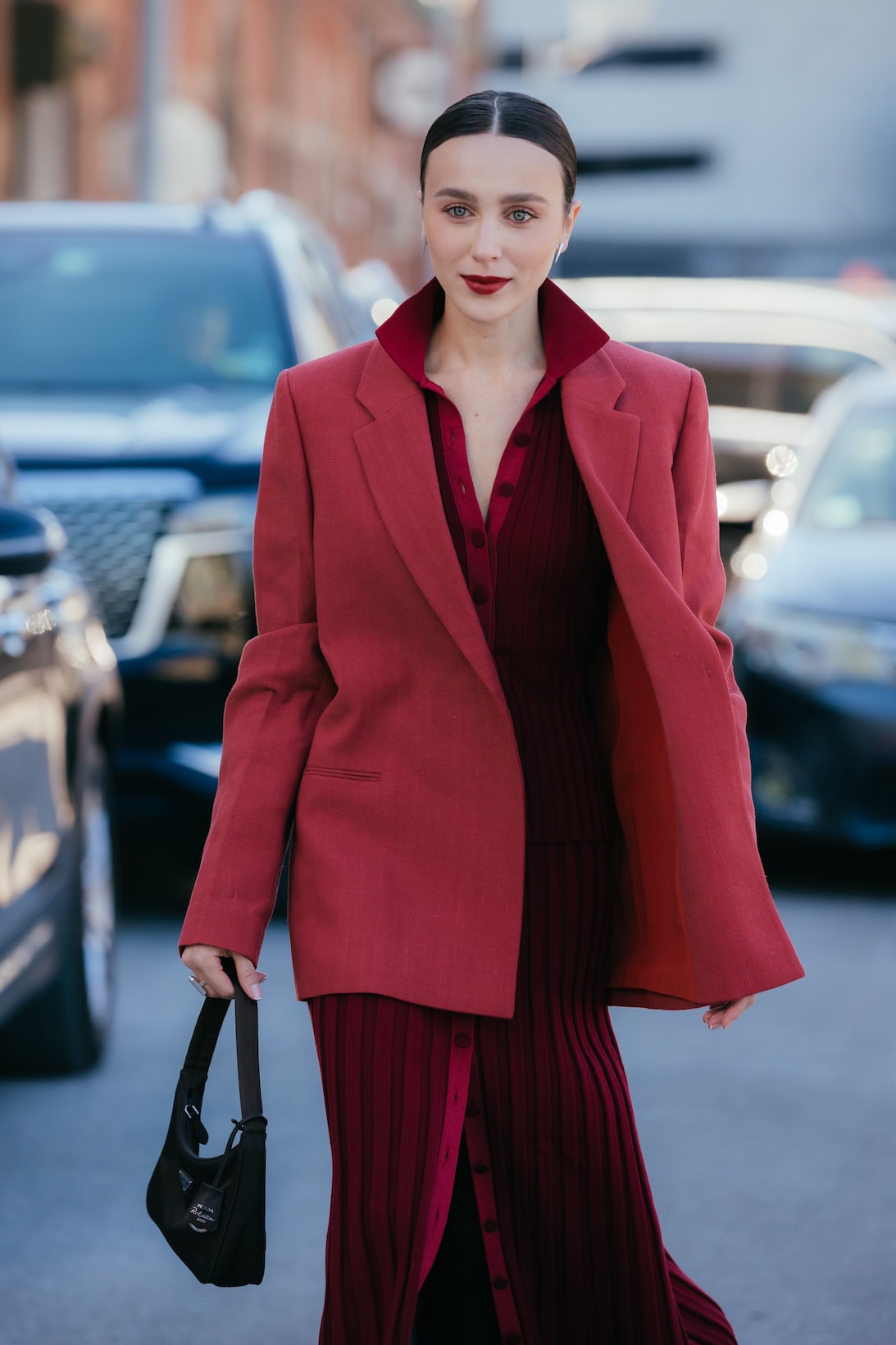 New York Fashion Week Fall Winter Street Style Sora Choi Rickey Thompson